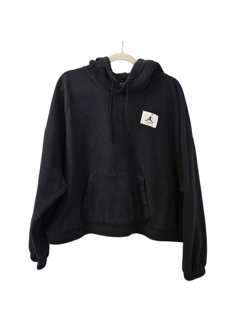 Nike Jordan Flight Loose Fit Cropped Dolman Sleeve Hoodie Size 2X